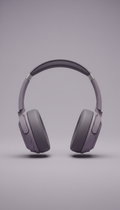 Auriculares inalámbricos violeta ahumado