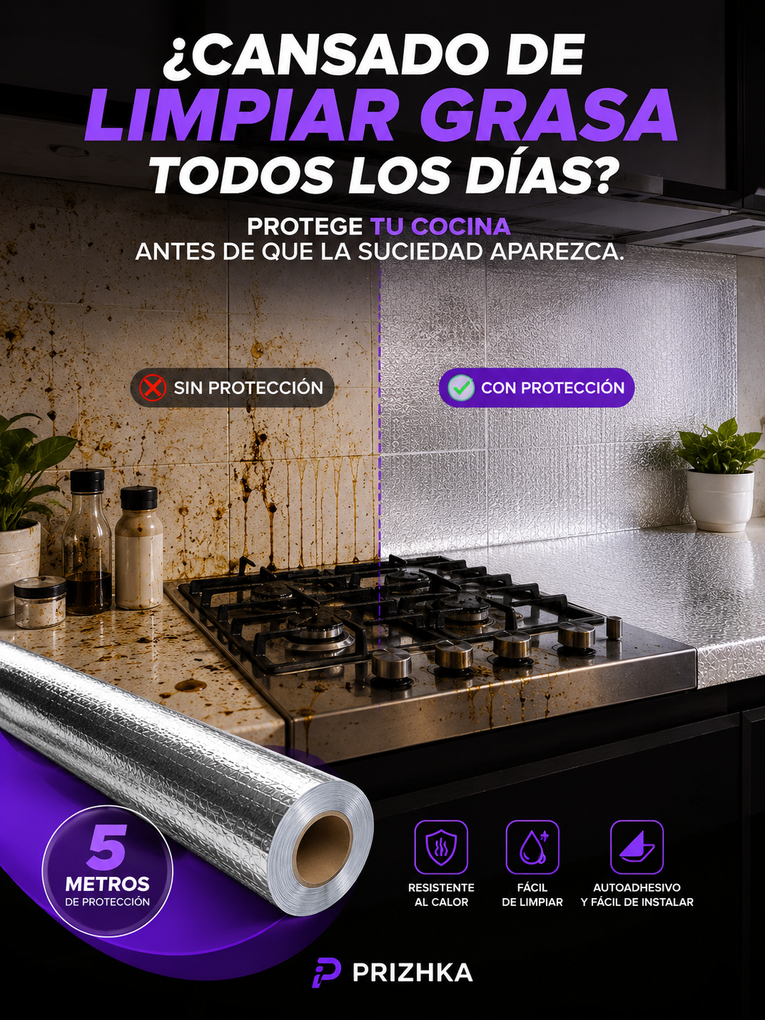 PAPEL ALUMINIO ADESIVO