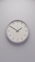 Reloj analógico minimalista cuarzo suave