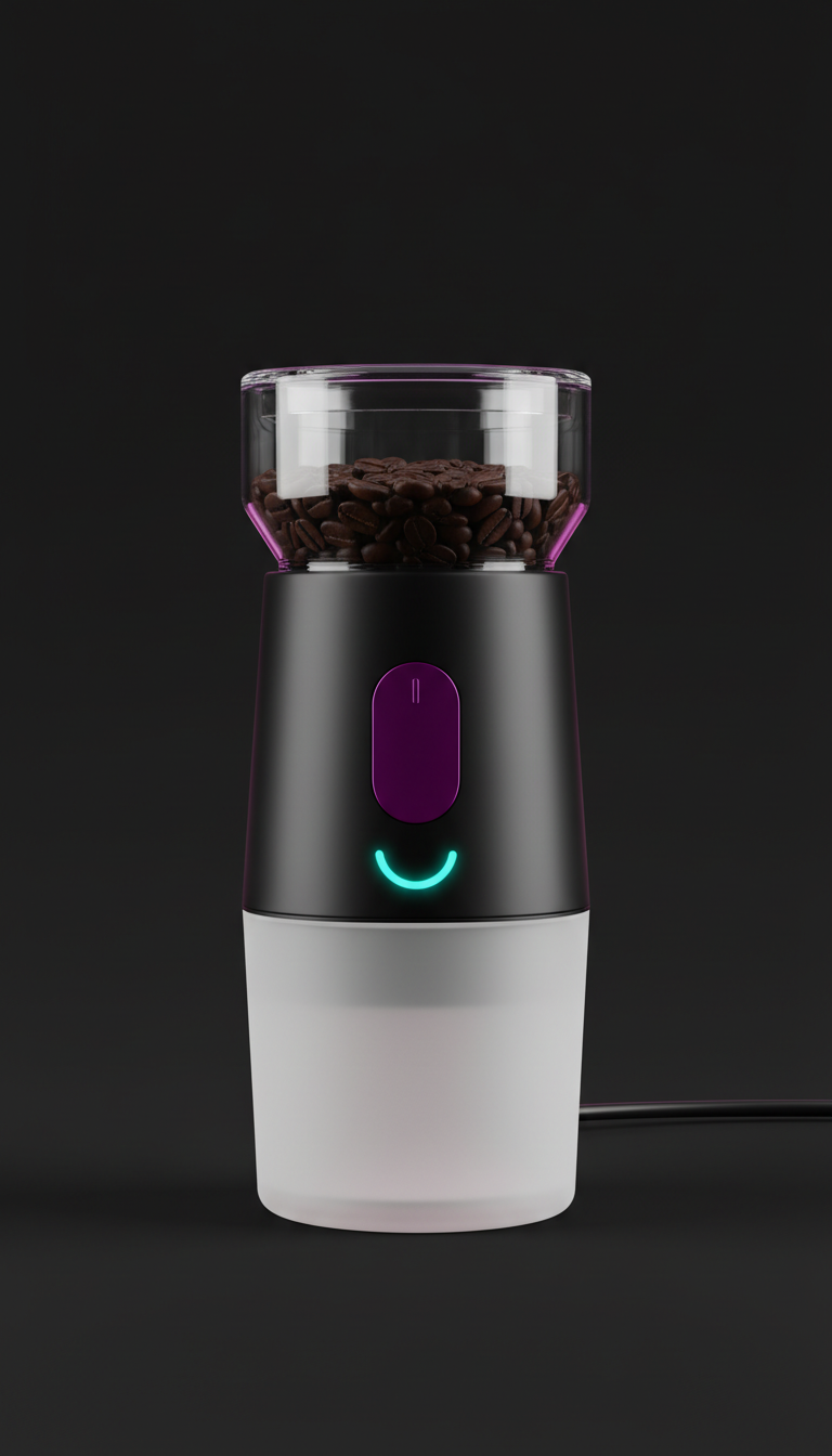 Molino eléctrico compacto para café recién molido